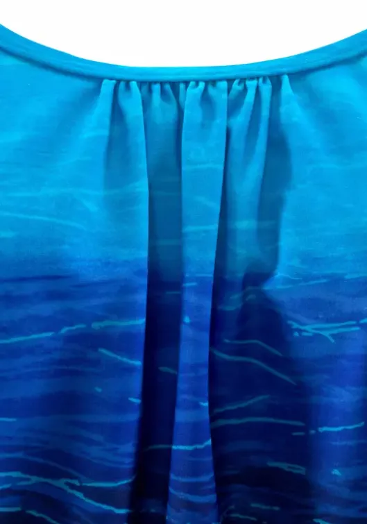 Sale LASCANA Tankini Blau-Bedruckt