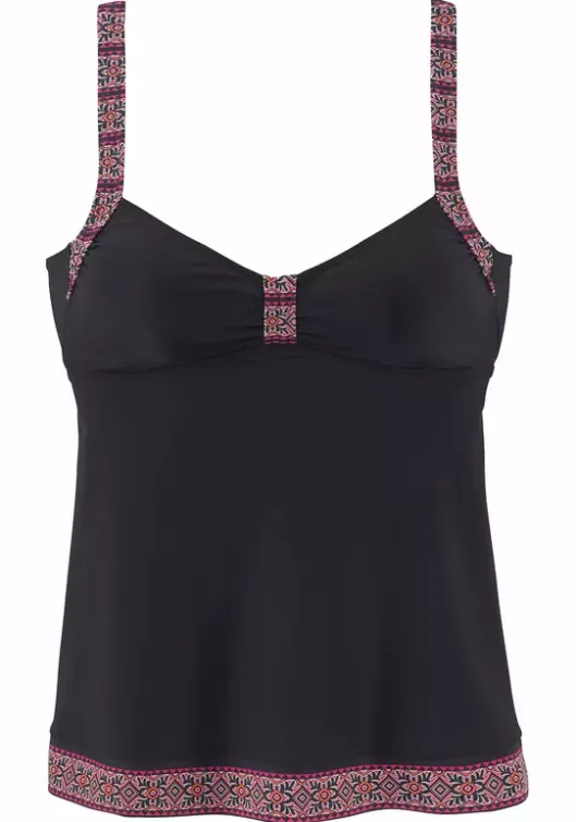 Discount LASCANA Tankini-Top"Daisy" Schwarz