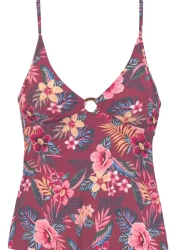 s.Oliver Tankini-Top"Marika" Rostrot-Bedruckt