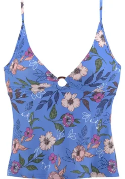Online s.Oliver Tankini-Top"Maya" Blau-Bedruckt