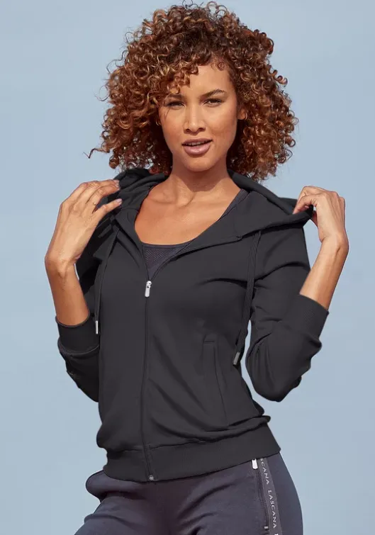 Outlet LASCANA ACTIVE Trainingsjacke Schwarz