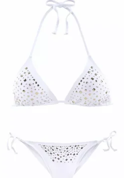 Clearance JETTE Triangel-Bikini Weis