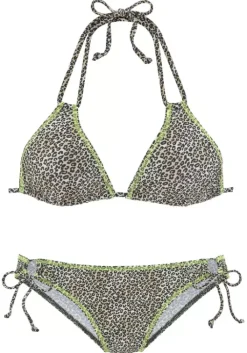 New Buffalo Triangel-Bikini"Celeste" Leo-Braun