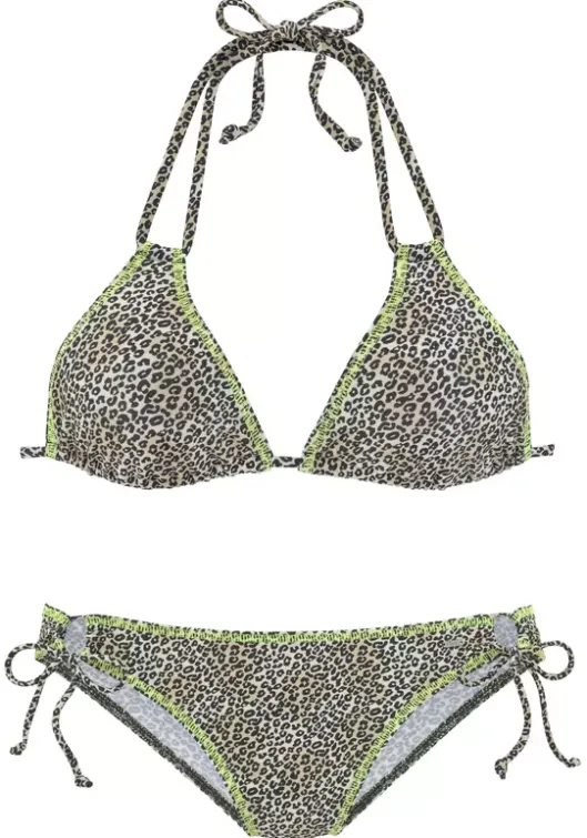 New Buffalo Triangel-Bikini"Celeste" Leo-Braun