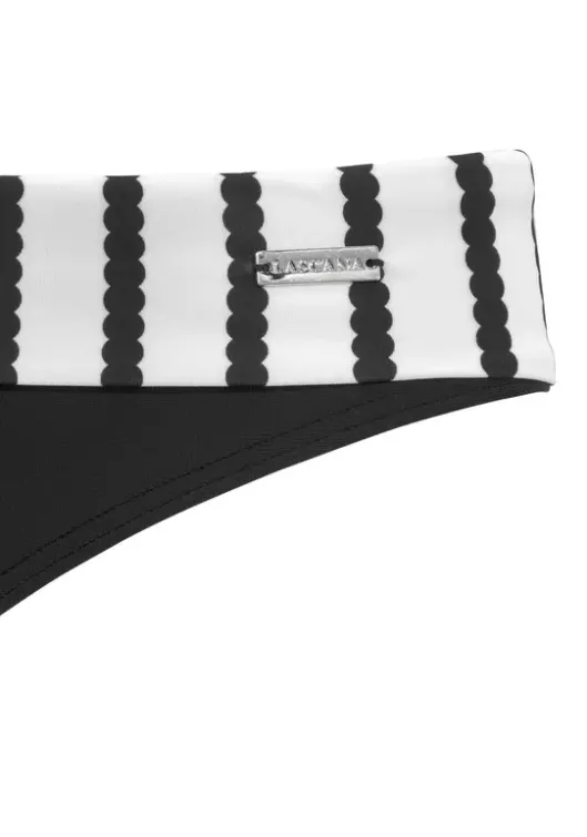 New LASCANA Triangel-Bikini"Cerina" Schwarz-Weis