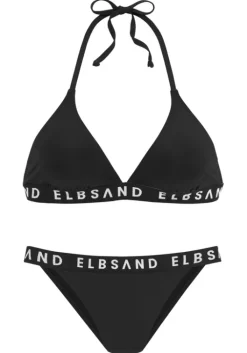 Online Elbsand Triangel-Bikini"Edith" Schwarz