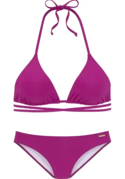 Best Bruno Banani Triangel-Bikini"Metric" Beere
