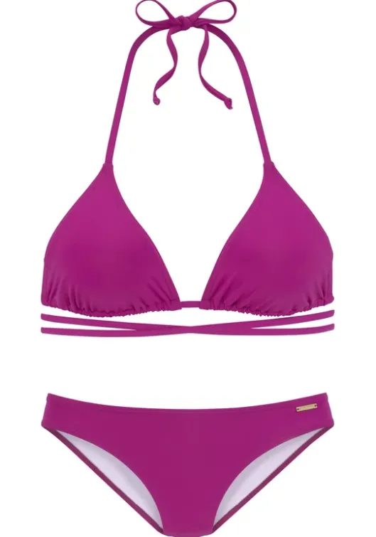 Best Bruno Banani Triangel-Bikini"Metric" Beere