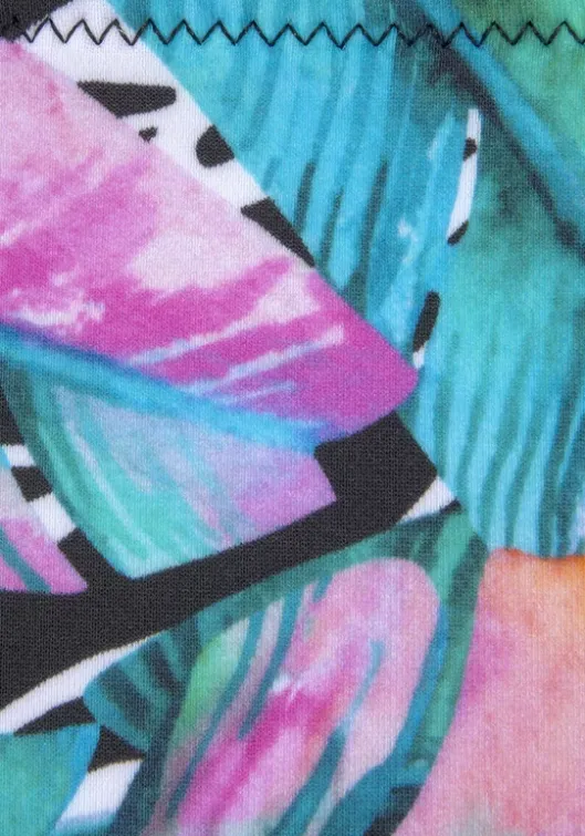 Clearance Vivance Triangel-Bikini"Piuma" Schwarz-Bunt