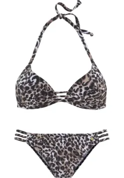 Sale LASCANA Triangel-Bikini"Raubi" Braun-Bedruckt