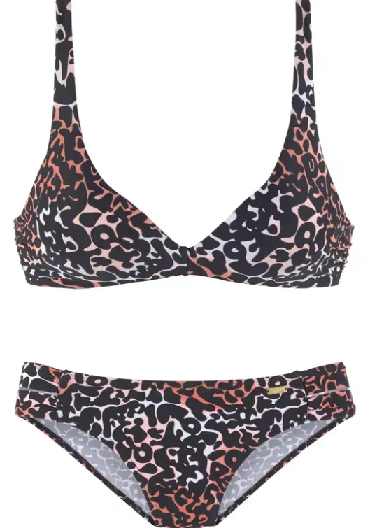 Best Buffalo Triangel-Bikini"Sky" Leo-Bedruckt