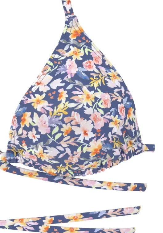 Sale Buffalo Triangel-Bikini"Tara" Blau-Bedruckt