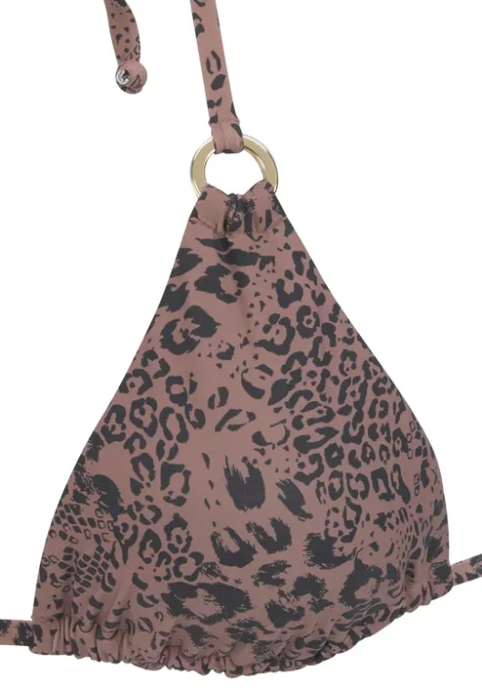 Online LASCANA Triangel-Bikini-Top"Asha" Braun-Schwarz