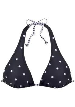 s.Oliver Triangel-Bikini-Top"Audrey" Schwarz-Weis