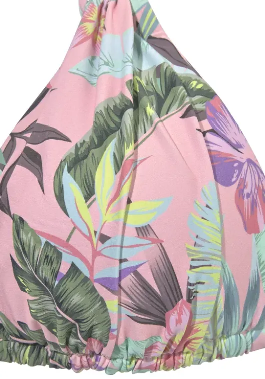 s.Oliver Triangel-Bikini-Top"Azalea" Rose-Bedruckt