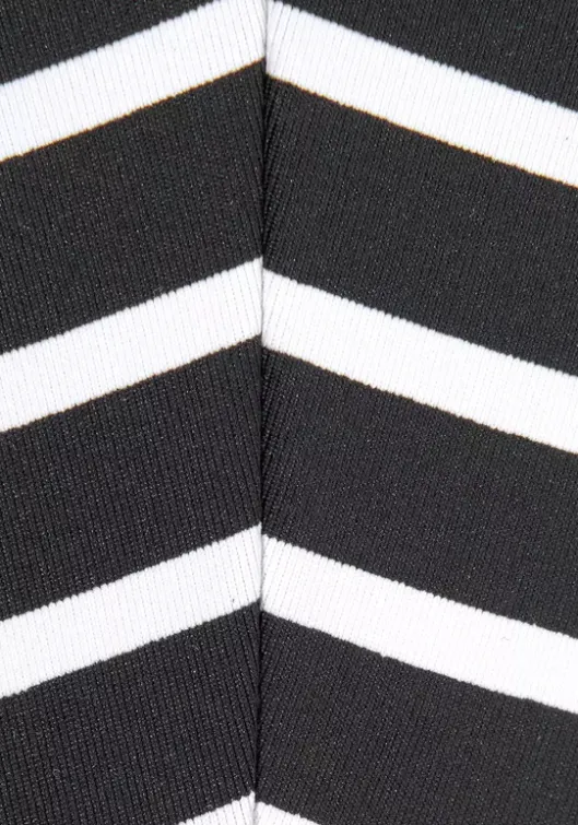 Hot s.Oliver Triangel-Bikini-Top"Hill" Schwarz-Weis-Gestreift