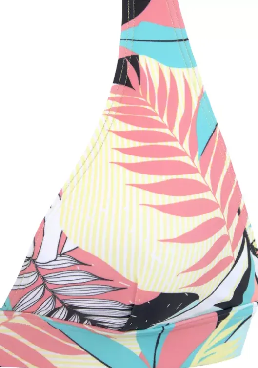 Online LASCANA ACTIVE Triangel-Bikini-Top"Layne" Turkis-Gelb-Bedruckt