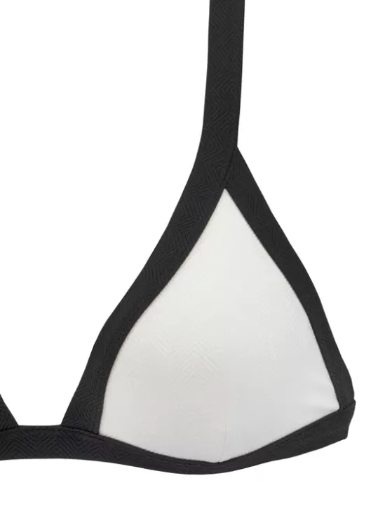 Venice Beach Triangel-Bikini"Versa" Weis-Schwarz