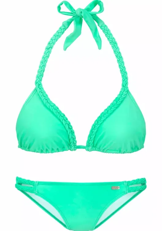 Discount Buffalo Triangel-Bikini"Zopf" Mint