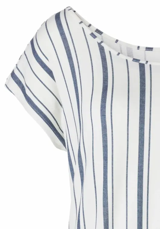 Best Beachtime T-Shirt Blau-Gestreift