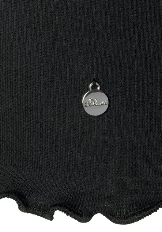 Hot s.Oliver T-Shirt Schwarz