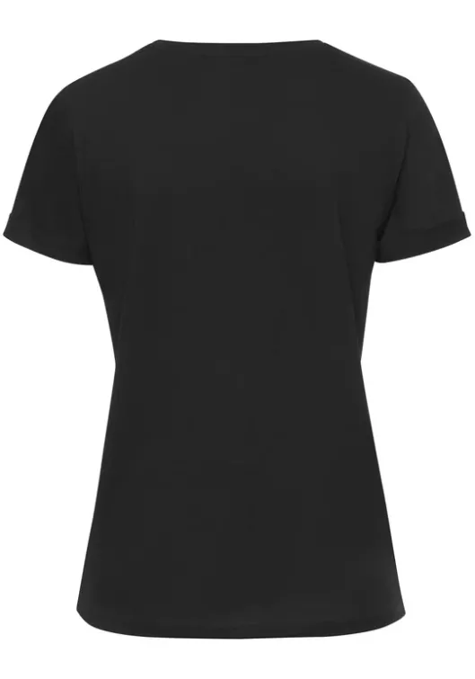 Sale Bench. T-Shirt Schwarz, Weis
