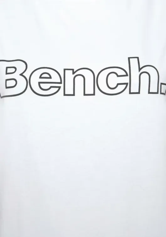 Sale Bench. T-Shirt Schwarz, Weis