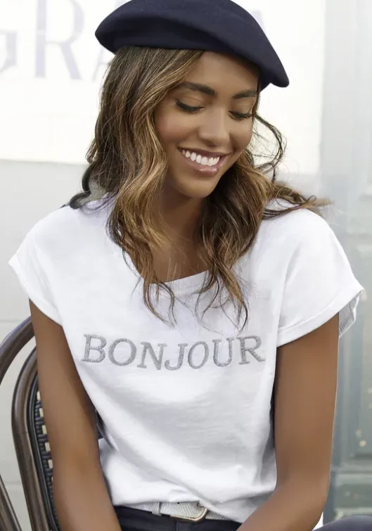 Vivance T-Shirt Weis