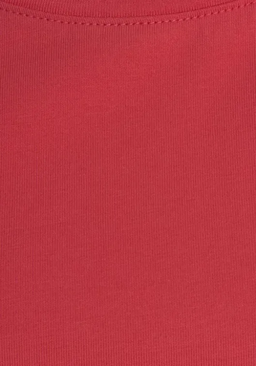New T-Shirt"Mit Armelaufschlag" Homewear-Oberteile
