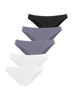 Best petite fleur Umstandsslip 2Xblau+2Xweis+1Xschwarz