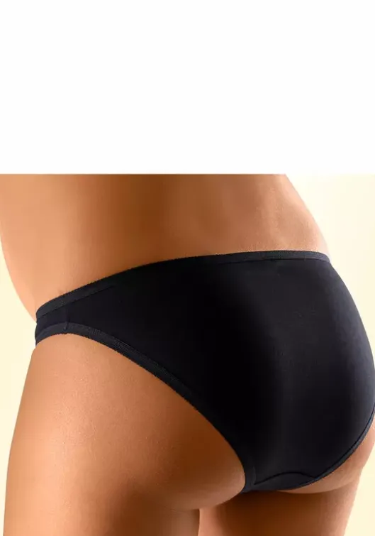 Best petite fleur Umstandsslip 2Xblau+2Xweis+1Xschwarz