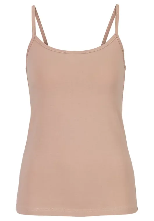 Best petite fleur Unterhemd Beige