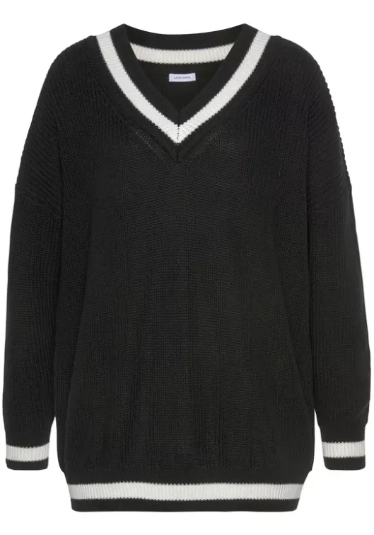 Outlet V-Ausschnitt-Pullover Pullover