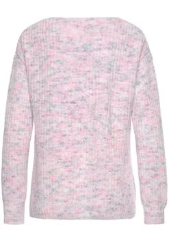 New Buffalo V-Ausschnitt-Pullover Multicolor