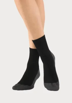 Clearance H.I.S Wandersocken Schwarz
