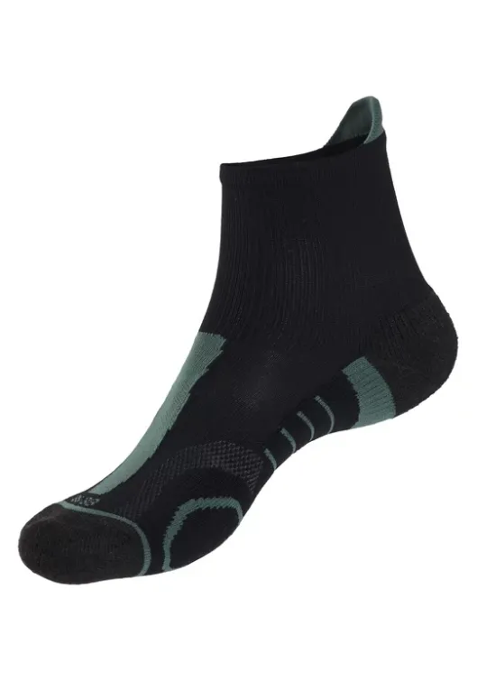 Clearance LASCANA ACTIVE Wandersocken 1X Schwarz-Lila, 1X Schwarz-Rosa, 1X Schwarz-Grun