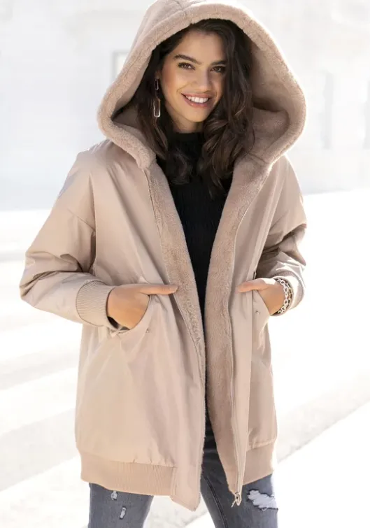 New Buffalo Wendejacke Beige