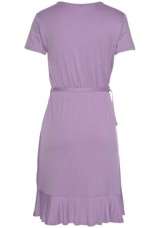 New LASCANA Wickelkleid Flieder