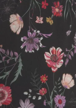 Sale LASCANA Wickelkleid Schwarz-Bedruckt