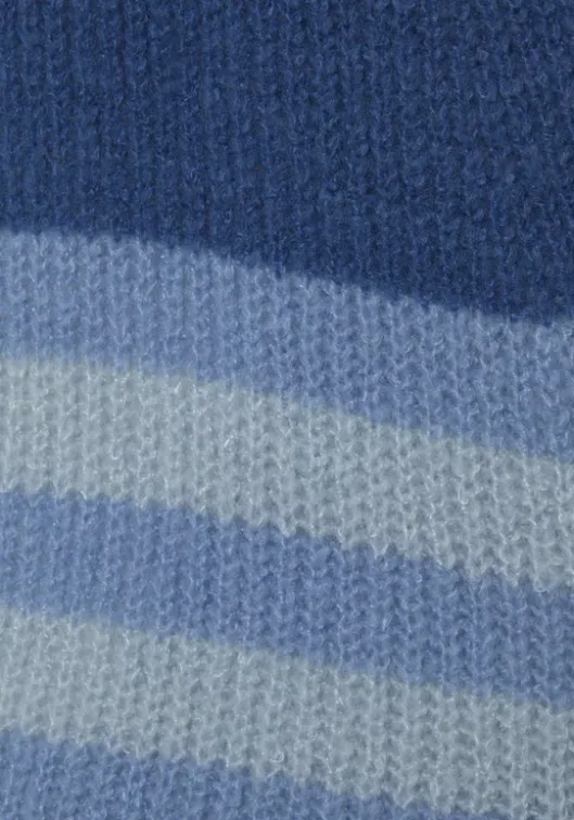 Online LASCANA Wickelstrickjacke Grau Gestreift